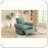 Manual Swivel Rocker Recliner Sofa Adjustable Backrest Living Room Bedroom Nursery Functional Comfortable Stylish-457393925