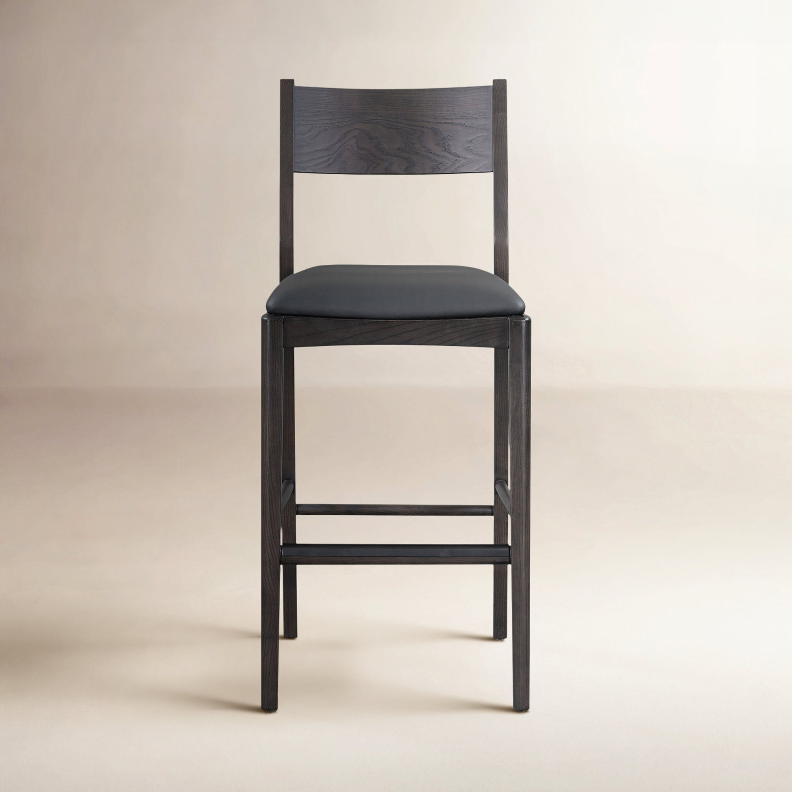Daphnee Leather Stool