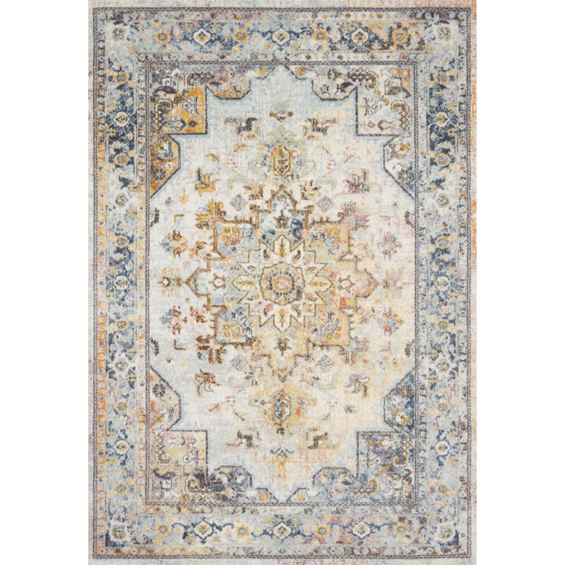 Hallock Oriental Indoor Rug, Rectangle 3'6" x 5'9"