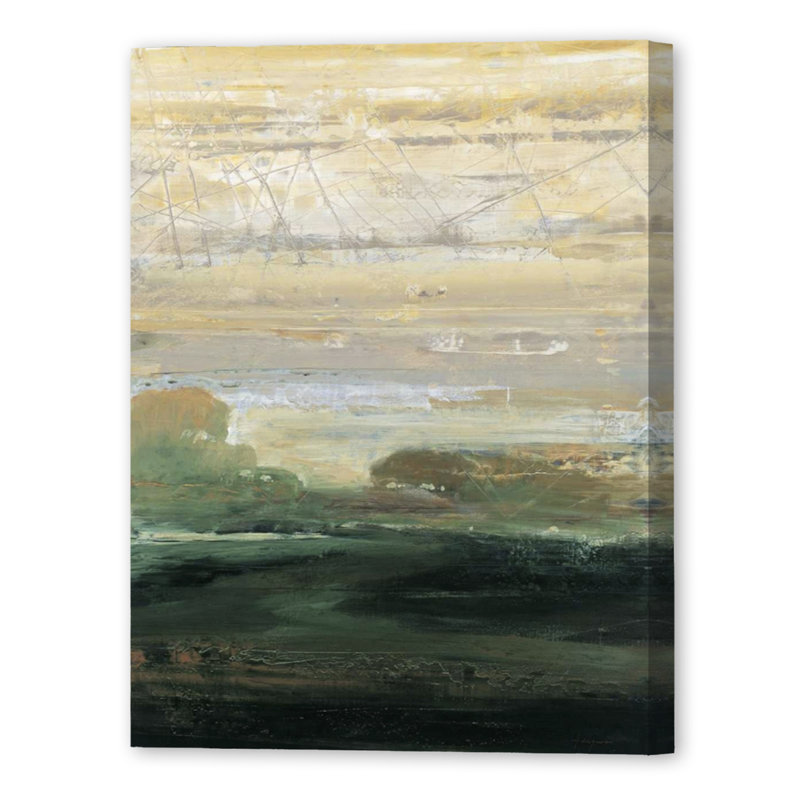 Suffolk Trees I, estampe numérique sur toile tendue avec châssis