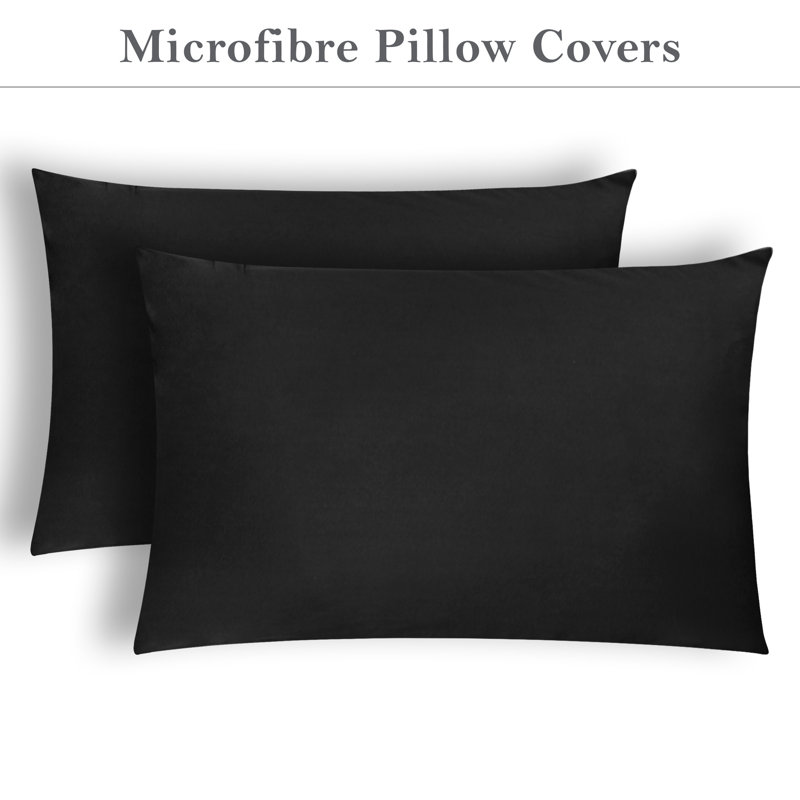 Pillowcase - Set of 2, Black