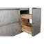Base de meuble-lavabo mural simple 36 po Scandi