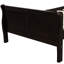 Lit plateforme simple: bois massif avec tête de lit et base de matelas, couleur de la base de lit - s'adapte au matelas, facile à assembler