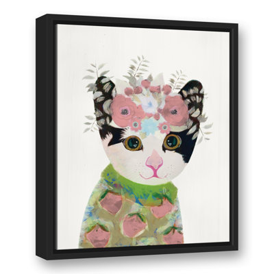 " Floral Cat "