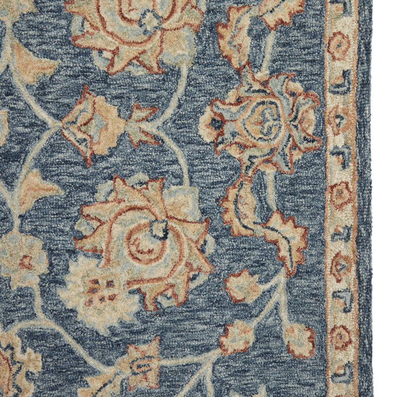 Marvell Wool Oriental Indoor Rug, Rectangle 5' x 8'
