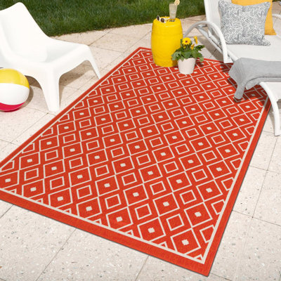 Fabriciana Geometric Indoor / Outdoor Rug