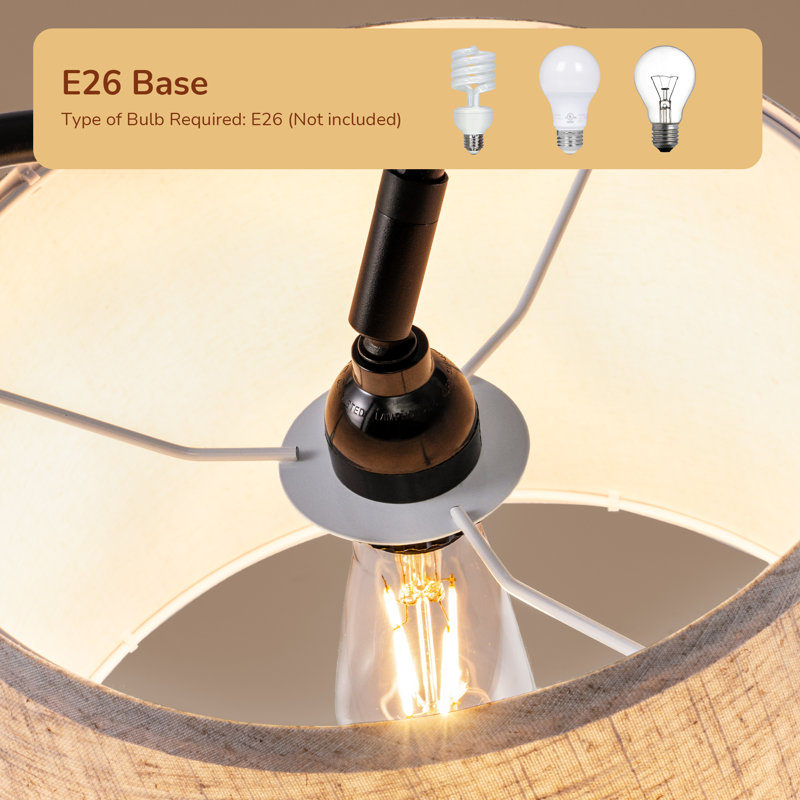 62'' Tray Table Floor Lamp