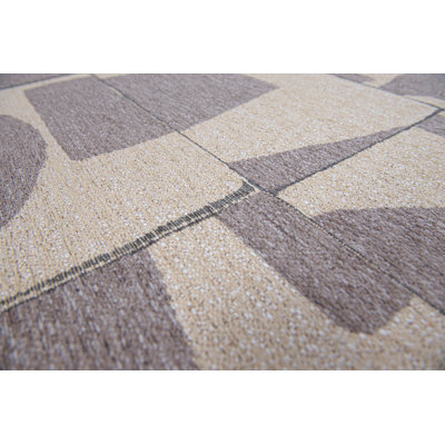 Abstract Recycled P.E.T Area Rug