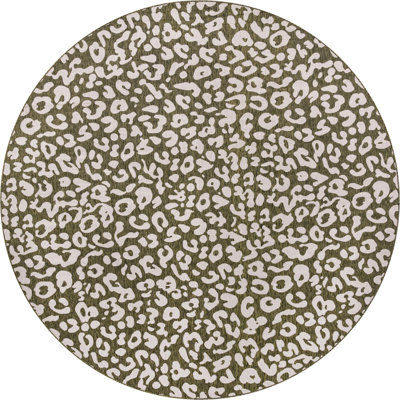 Tapis d'extérieur joyeux couleur mousse
