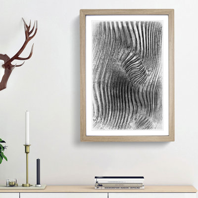 Optical Illusion in Abstract - Picture Frame Graphic Art Print