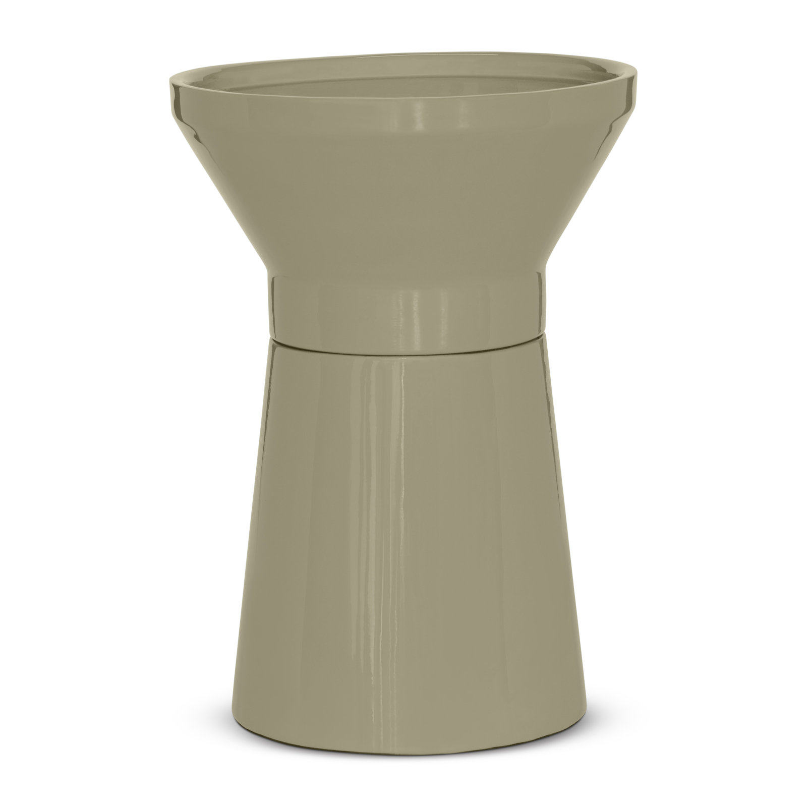14" End Table, Green