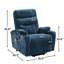 Fauteuil de massage inclinable électrique chauffant-1418397592