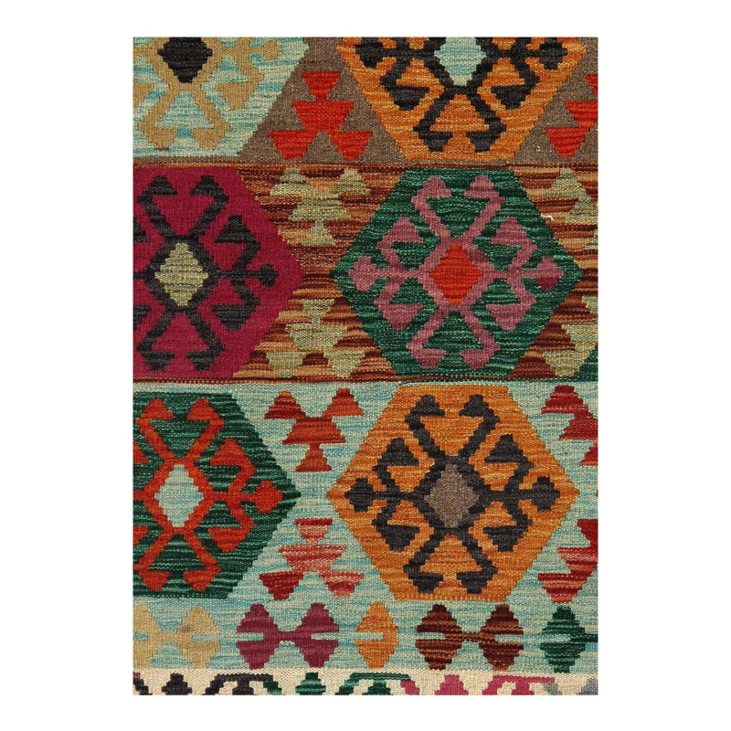Luretha Cotton Geometric Rug