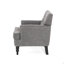 Fauteuil club capitonné