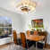 Caged Ceiling Fan With Lights Remote Control,Semi -Embedded Modern Ceiling Fans, 6 Speeds Reversible Blades, 4 LED Bulbs Include