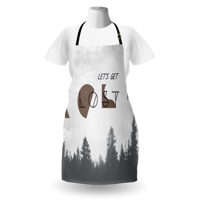 No Pattern Bib Apron