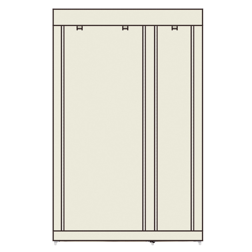 110 cm mobiler Kleiderschrank Buckwalter