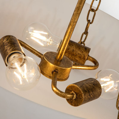 Sawgrass 3 - Light Unique Drum Chandelier
