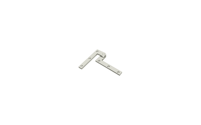 99'' x 16'' Butt Bearing Hinge, Polished Nickel