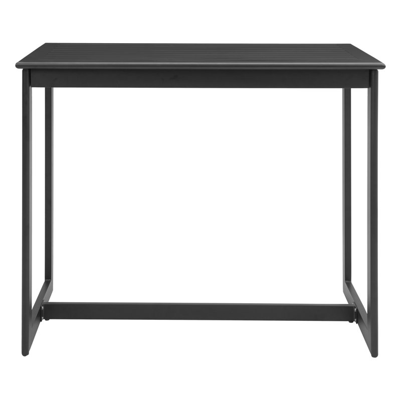Glenna 27.8'' Metal Outdoor Bar Table