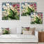 Fleurs d'hibiscus pastel - reproduction d'art sur toile-1376964907-1376964901