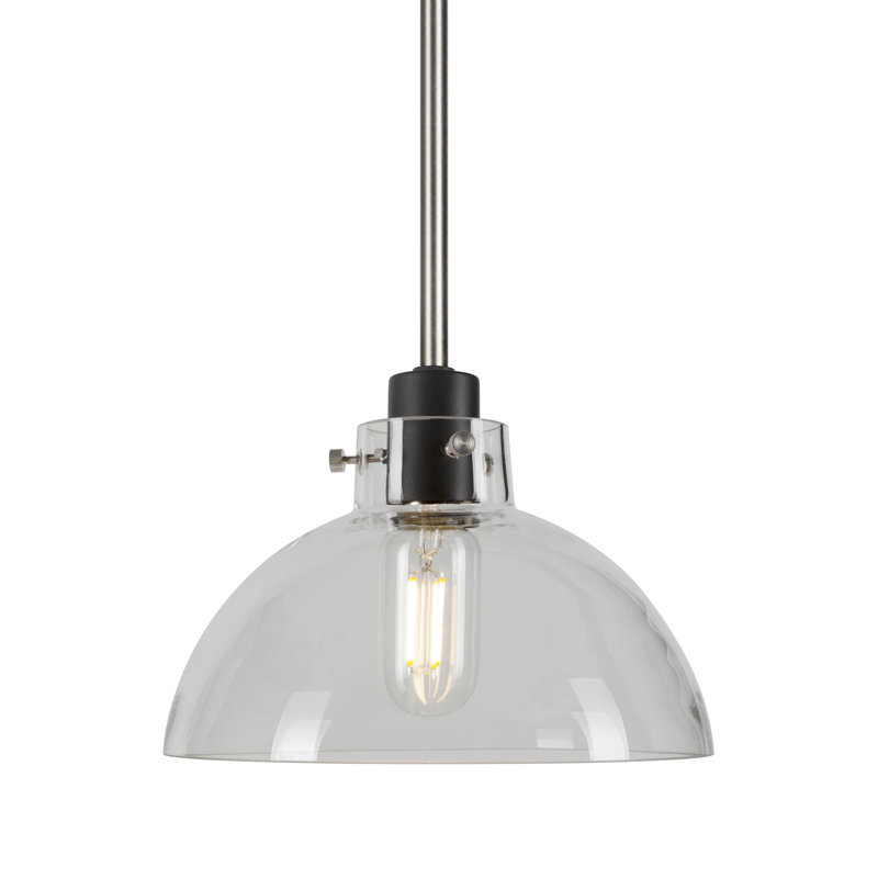 Luminaire suspendu en dome à 1 lumière