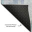 Tapis carré lavable en machine Premium AMF1067-1975027233