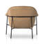 Fauteuil d'appoint en cuir Dessa-424079599