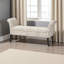Banc de rangement avec repose-pieds Opulence