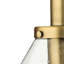 Luminaire suspendu conique à 1 lumière Haydenville-909490936-909490943
