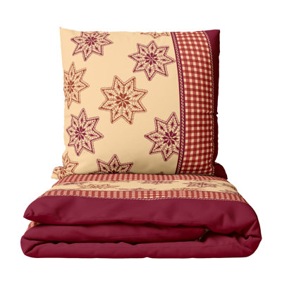 Marlow Home Co. Alyre Microfiber Floral Duvet Cover Set with Pillowcases
