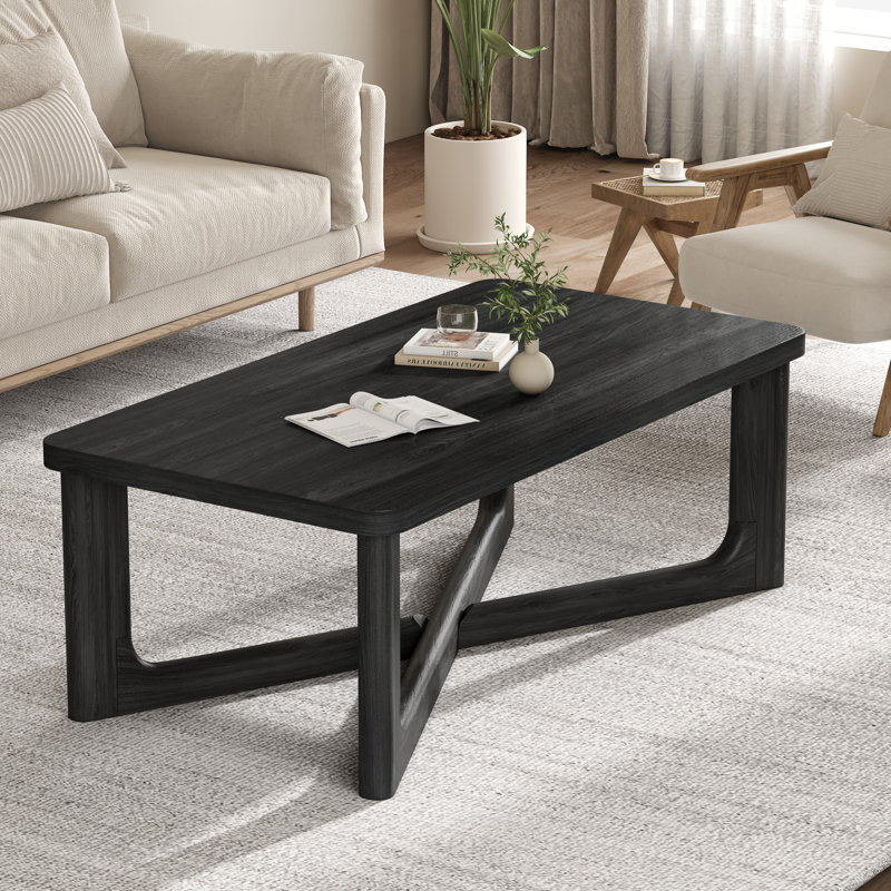 Table basse Litzie, Noir, noir, noir, noir