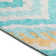 Chenille Washable Ikat Indoor / Outdoor Rug