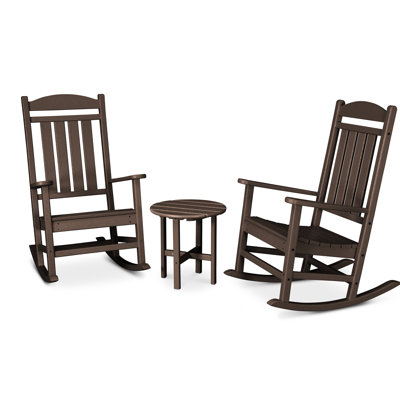 POLYWOOD® Rocker 2-Person Patio Seating Group