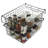 Stackable Metal Storage Baskets (Set of 2)-666800545-666800550