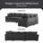 Rowann Upholstered L-Shaped Sectional Right Hand Facing-952434115