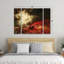 Ensemble de 3 panneaux muraux - Marcus Jules «Storms at Sea», art mural sur toile pour le salon, la chambre à coucher ou le bureau 