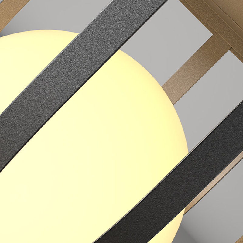 Lampe sur pied à DEL pour l'extérieur, H 38 po x l 16 po x P 16 po