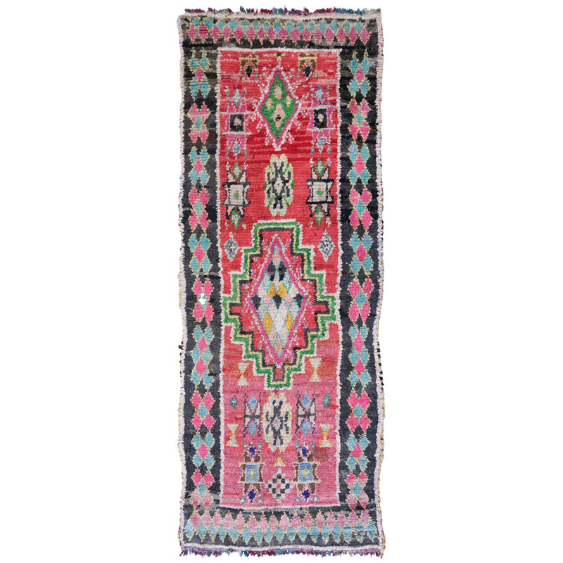 Moroccan Rugs One-of-a-Kind Runner 4'6" X 11'10" Area Rug