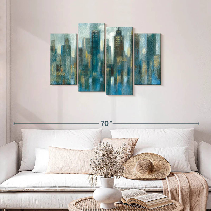 Sireci Rhythmic Reflection Light, 27" H x 43" W