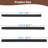 Lachina Arnel 1 Inch Window Curtain Rod with Aluminium Finials, Single Curtain Rods for Windows-1412087197-1472476172