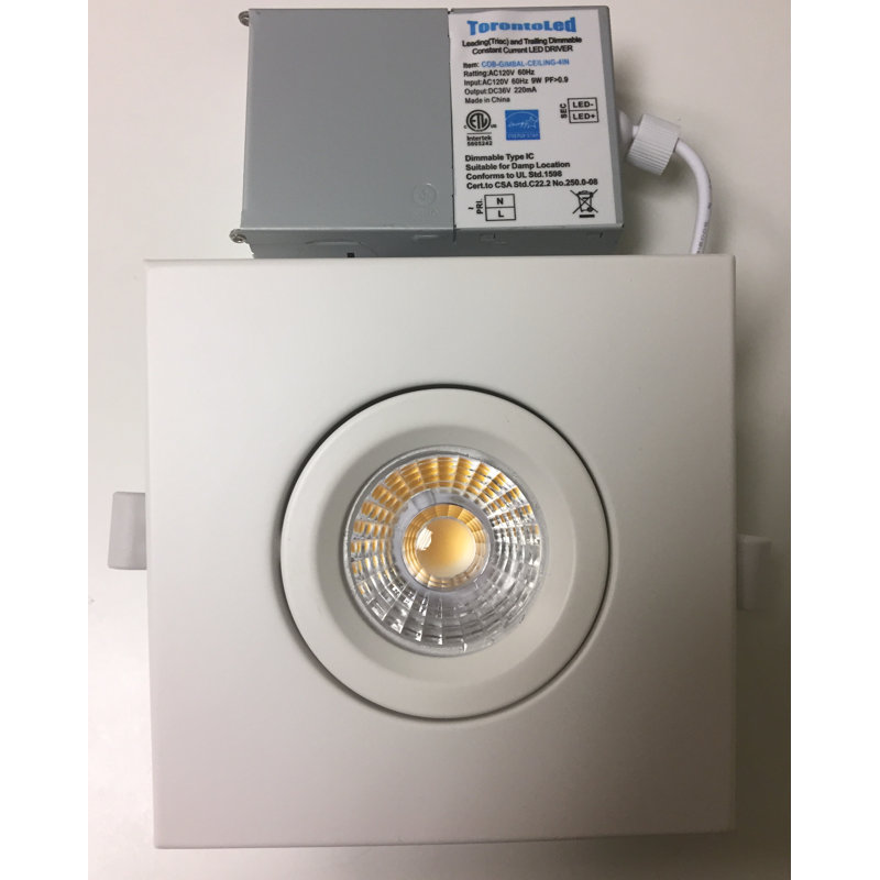 4" LED Multi-Spotlight Recessed Lighting Kit