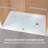 60 In. X 36 In. Acrylic Single Threshold Shower Base Alcove Floor Rectangular Shower Pan Base With Center Drain In White
