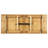 Dejon Rectangular Rustic Solid Pine Folding Dining Table by Flash Furniture-87784578-87785208