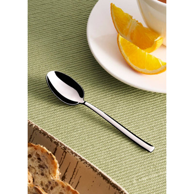 Cuillère à moka en acier inoxydable Chelsea | 4,5 po, argent, ensemble de 12