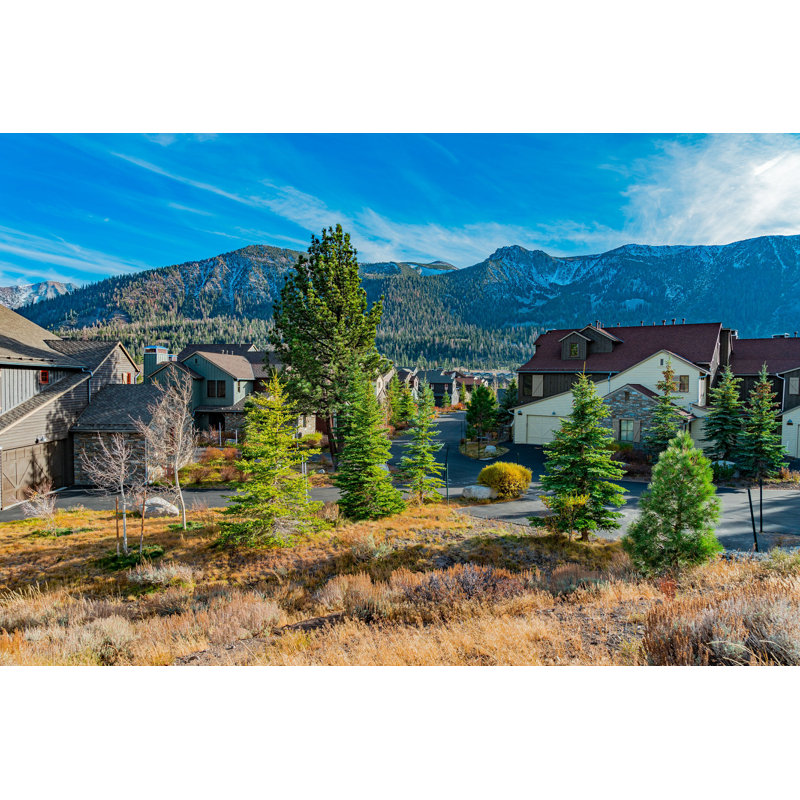 Mammoth Lakes - Photographie sur toile tendue, H 8 po x l 12 po