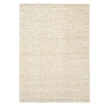 Bubbles Wool Area Rug in Beige