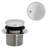 1-1/2" x 12" Sch. 40 PVC Tip-Toe Bathtub Leg Drain Assembly with Two-Hole Overflow-37144990