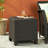 Accent Table - Side Table, Dark Brown Cube, 17.87" W X D H, No Assembly For Quick Installation Table In Brown, Cube Shape, 18" Width Depth Height, Needed-1558249574