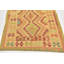 Tapis de zone en laine noué la/brun clair 2 pi 9 po x 4 pi 3 po one-of-kind-the main Elland